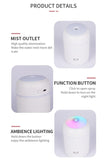 PORTABLE MINI HUMIDIFIER ESSENTIAL OIL DIFFUSER
