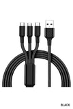 3 IN 1 UNIVERSAL USB 2.0 FAST CHARGING CABLE