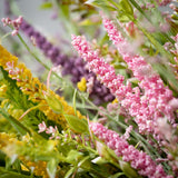 SPRING-COLORED SPIKY BUSH