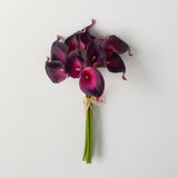 LUSH PLUM CALLA LILY BUNCH