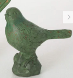 Green Bird Figurine