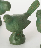 Green Bird Figurine