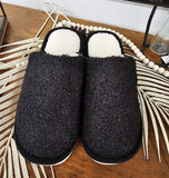 Open Back Fleece Slippers