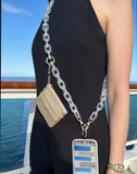 Save the Girls Clip and Go Ice Chain with Gold