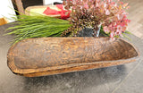 Large Stained Dough Bowl
