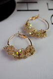 Molly Flower Clustered Hoops