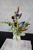 Vintage Pom Pom Patriotic Pick