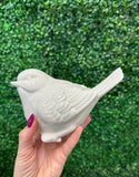 White Ceramic Bird Figurines