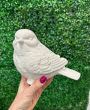 White Ceramic Bird Figurines