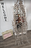 Metallic Trailing Seed Vine 34"  Champagne (XM23)