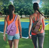 Nupouch Rucksak Sling Backpack and Pickle Ball Bag