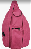 Nupouch Rucksak Sling Backpack and Pickle Ball Bag