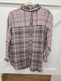 Doe and Rae Plaid Button Down
