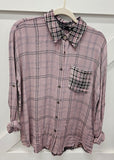 Doe and Rae Plaid Button Down