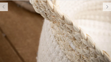 White And Gray Basket
