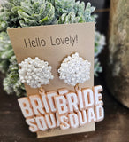 Bridal Party/ Bachelorette Party Earrings