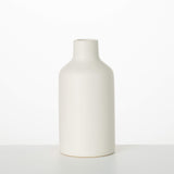 MATTE WHITE BOTTLE VASE
