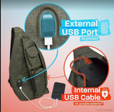 Nupouch Rucksak Sling Backpack and Pickle Ball Bag