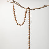 Brown Wood Bead Garland