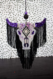 Luki Co Freshie Bull Skull Purple Rain