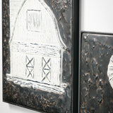 BARN WINDMILL METAL ART