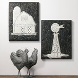 BARN WINDMILL METAL ART