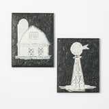 BARN WINDMILL METAL ART