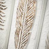 METAL FERN WALL DECOR 3 ASST