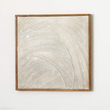 Textured Canvas White Wash Frame Style 2