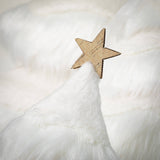 FAUX FUR TABLETOP TREE ( 3 Sizes)