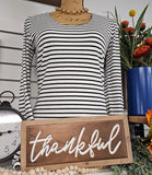 Copper Wall Signs ( Blessed, Gather, Thankful)