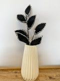Black Velvet Opulent Leaf Spray