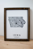 Iowa Map