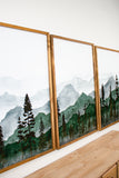 Emerald 3pc Mountain Scene