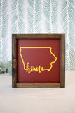 Iowa Outline Sign