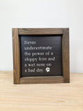 Never Underestimate the Power of a Sloppy Kiss