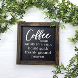 6x6 Coffee Noun (Sanity)