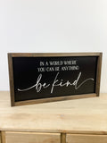 In a World Sign