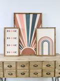 Boho Sun & Rainbow Collection