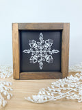 Snowflake Sign