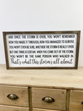 12x24 That is What the Storm is All About