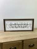 Custom Mom Grandma Nana Couple Sign