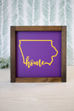 Iowa Outline Sign