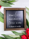What I Love Most About My Home