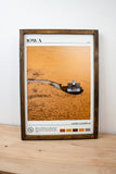 Iowa Landscape with Coordinates & Color Palette