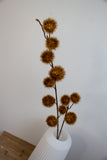 Mustard & Maroon Billy Ball Stem