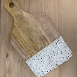 Terrazzo Wood Cutting Board | Rectangular