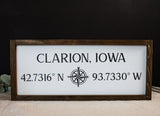 Town Coordinates Custom