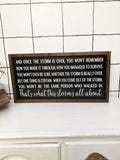 12x24 That is What the Storm is All About